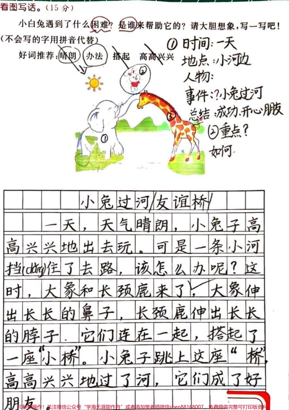 一二年级必考看图写话#一年级#二年级#知识分享 #育儿 #看图写话.pdf_第3页