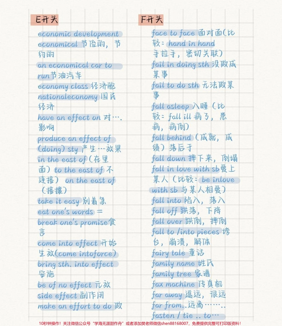 背会它！！你的完形填空就稳了#英语 #完形填空 #英语没那么难 #图文伙伴计划 #抖音图文来了.pdf_第3页