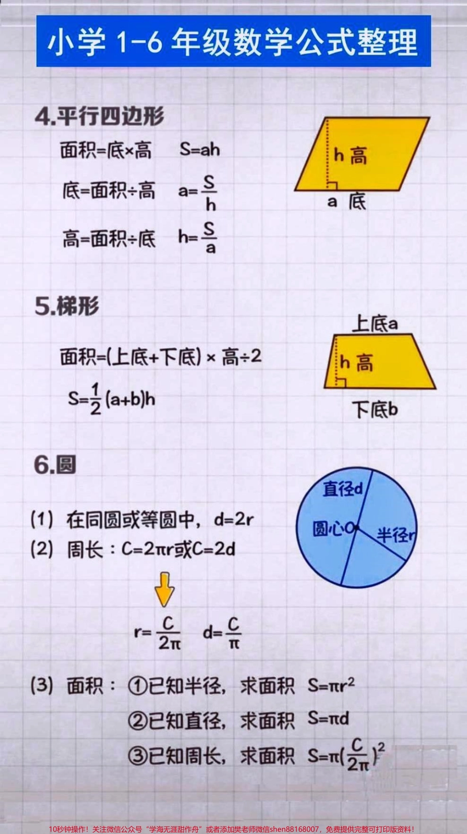 #学霸秘籍 #知识就是力量 #高效学习方法 #小学霸修炼计划 #小学数学 人教版数学知识点总结.pdf_第2页