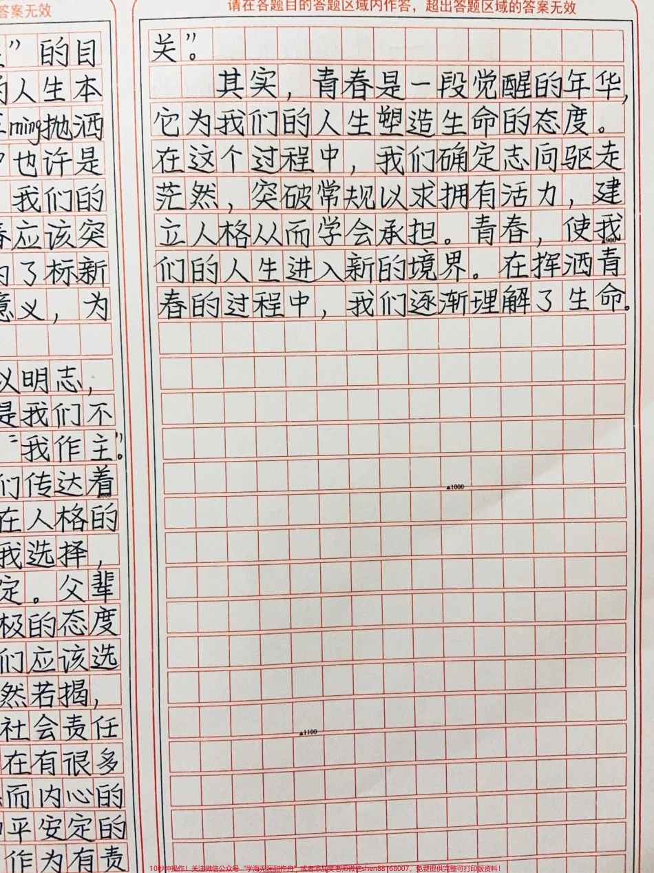作文《青春——生命的觉醒》#作文 #图文伙伴计划 #抖音图文来了.pdf_第3页