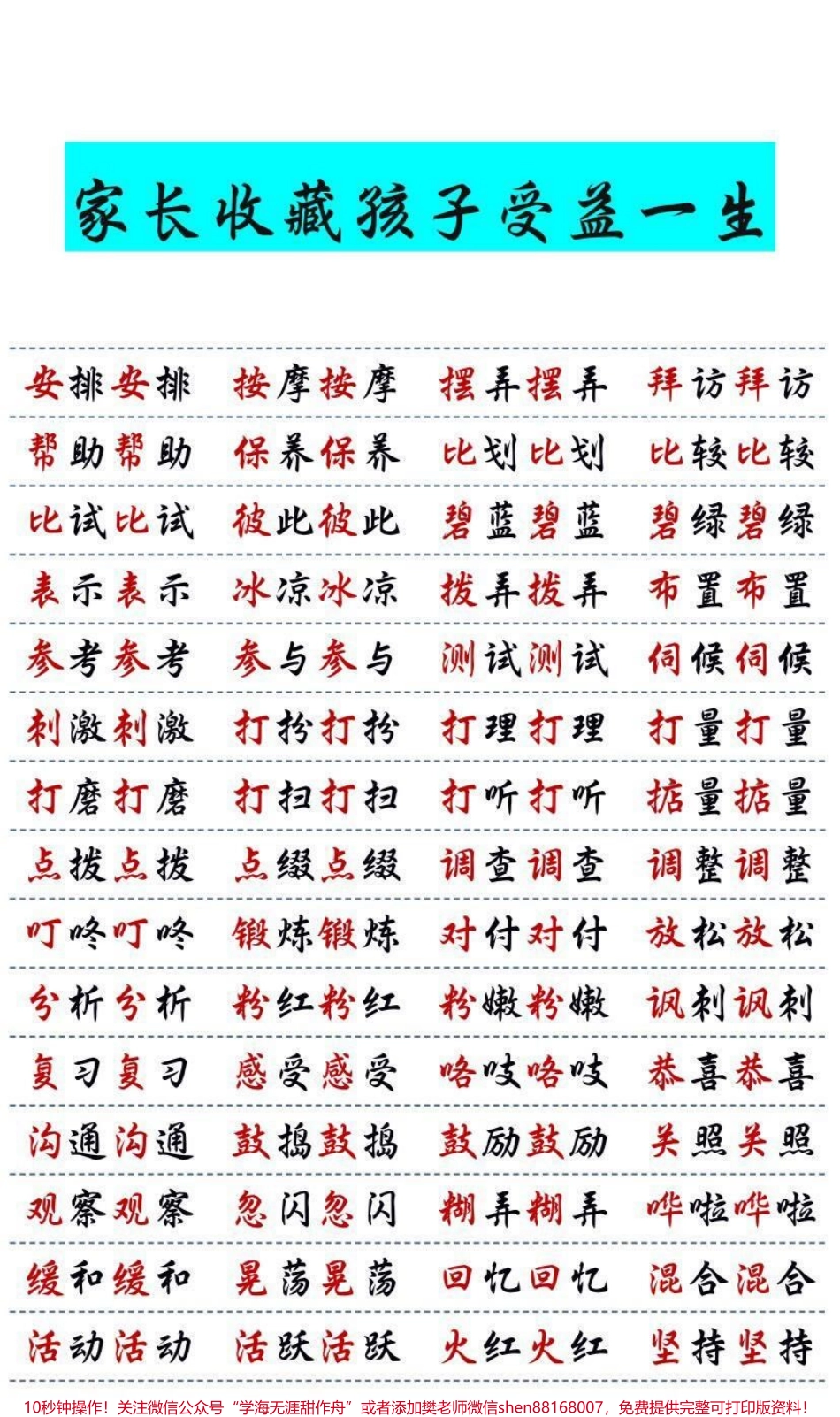 #家长收藏孩子受益 #一年级#二年级#三年级#教育 #涨知识 #我要上热门 #知识点总结.pdf_第1页