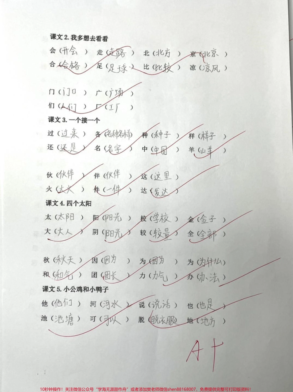 一年级下册语文期末#一年级#教育 #家长收藏孩子受益 #育儿 #知识点总结.pdf_第3页