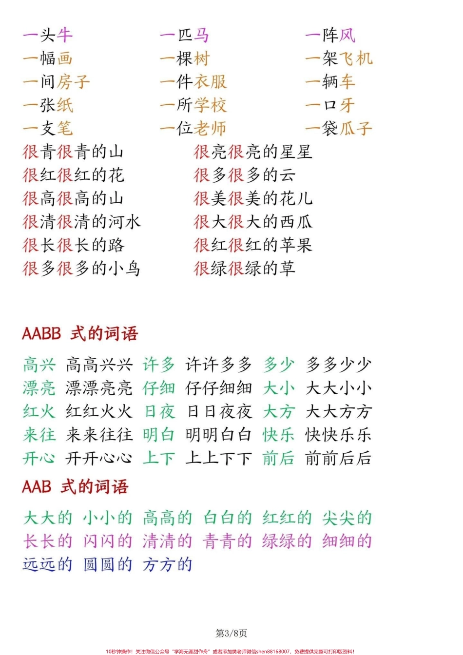 一年级上册语文知识点归纳总结#一年级语文 #一年级重点知识归纳 #知识点总结.pdf_第3页