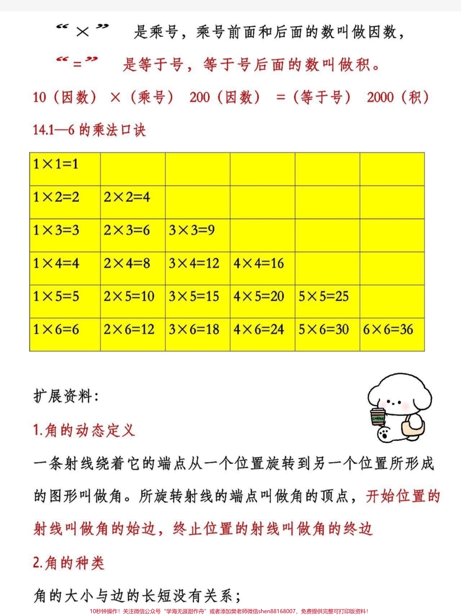 二年级上册数学重点知识点汇总二年级上册数学课文重点知识老师给大家整理出来了有电子版可打印家长快给孩子打印出来学习吧！！！#一升二 #二年级数学 #学霸秘籍 #知识点@抖音小助手.pdf_第3页
