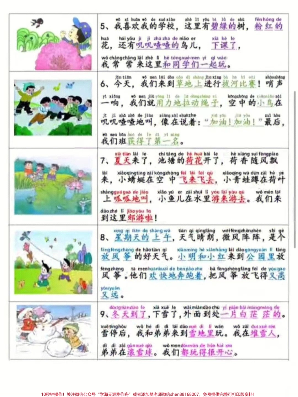 一年级看图写话范文#家长收藏孩子受益 #小学知识点归纳 #学习 #一年级语文.pdf_第2页