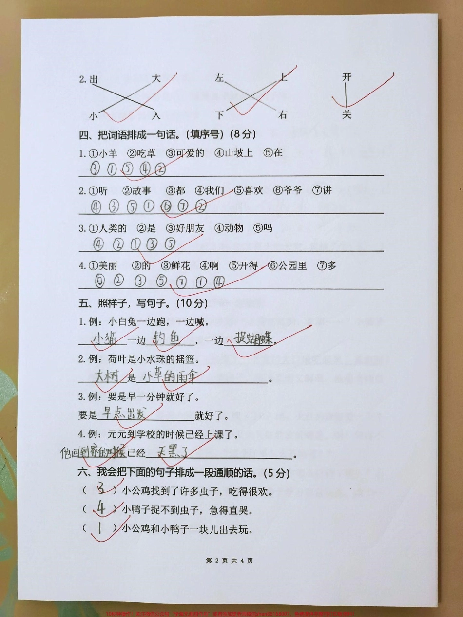 一年级下册语文期末总复习冲刺卷#教育 #学习 #dou是知识点 #每天学习一点点 #期末复习.pdf_第2页