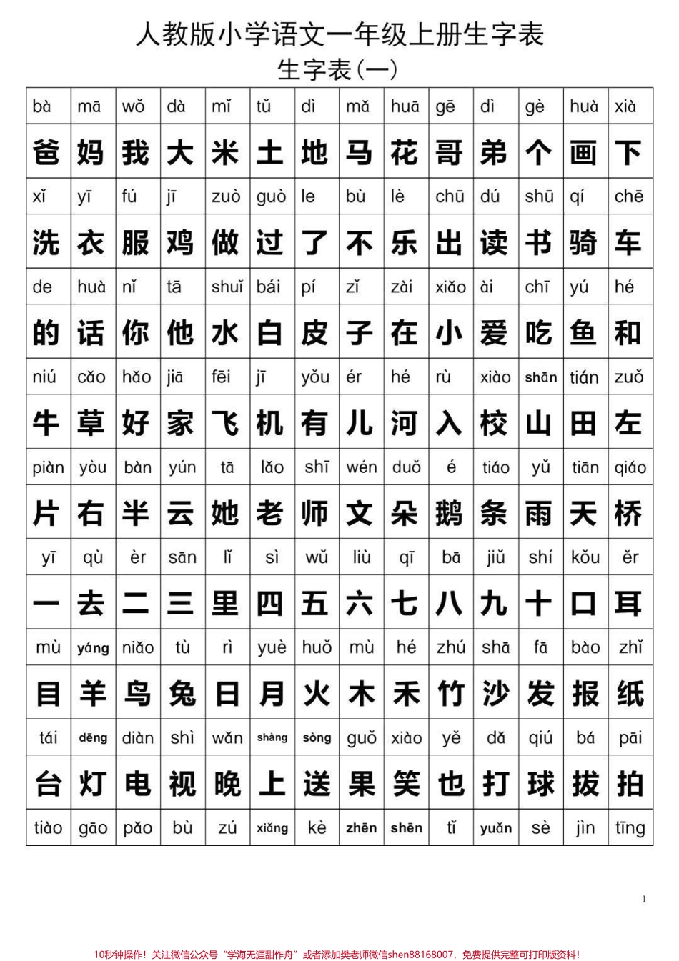 9月升一年级上册的宝贝#小学语文 #一年级 #秀出家乡河湖美 #做智慧父母 #家长收藏孩子受益 #每天学习一点点.pdf_第1页