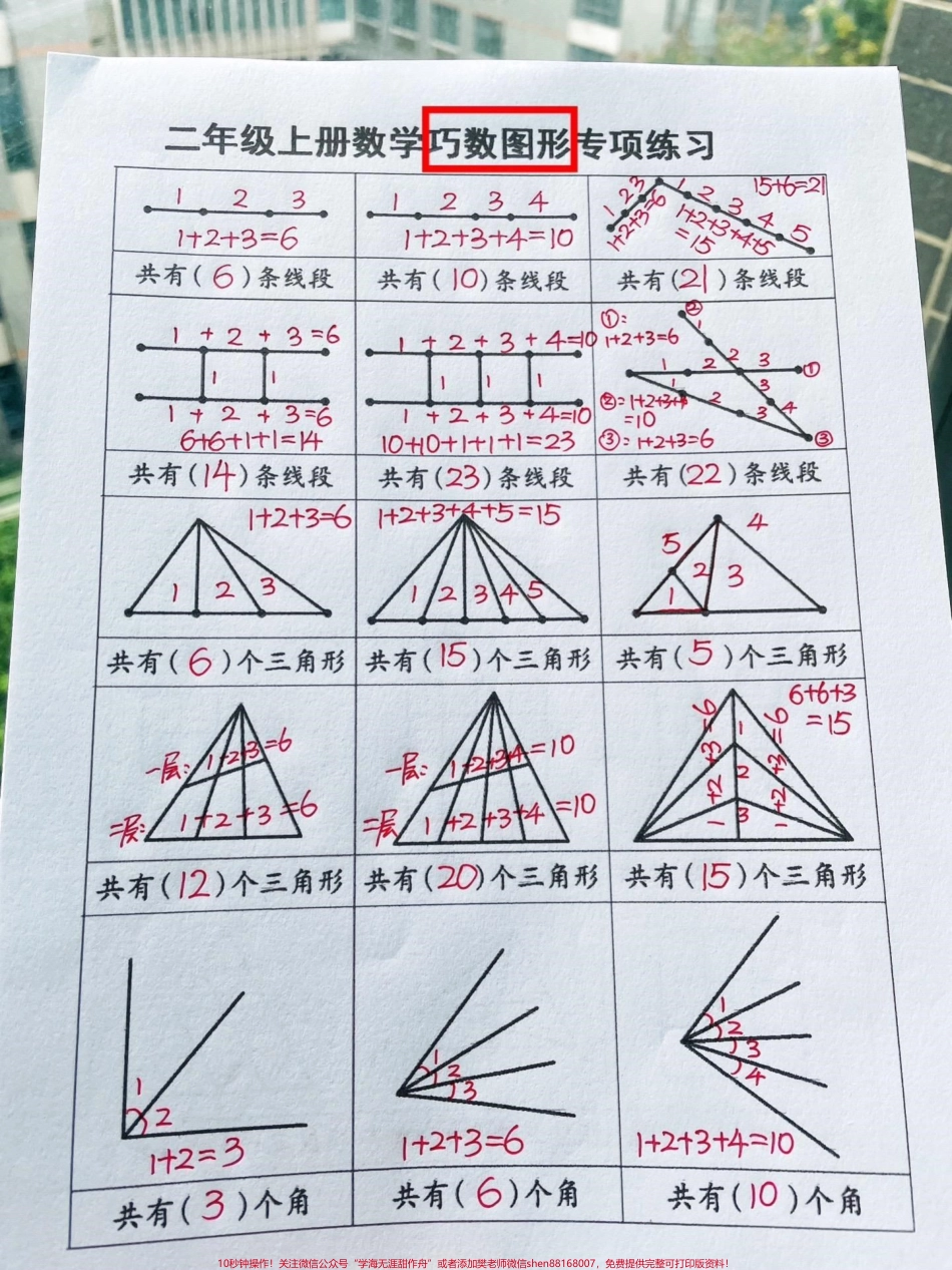 二年级数学角的初步认识 巧数图形专项练习二年级上册数学角的初步认识巧数图形线段图列式计算专项练习#二年级 #二年级上册数学#角的初步认识 #巧数图形 #线段图列式计算 @DOU+小助手.pdf_第1页