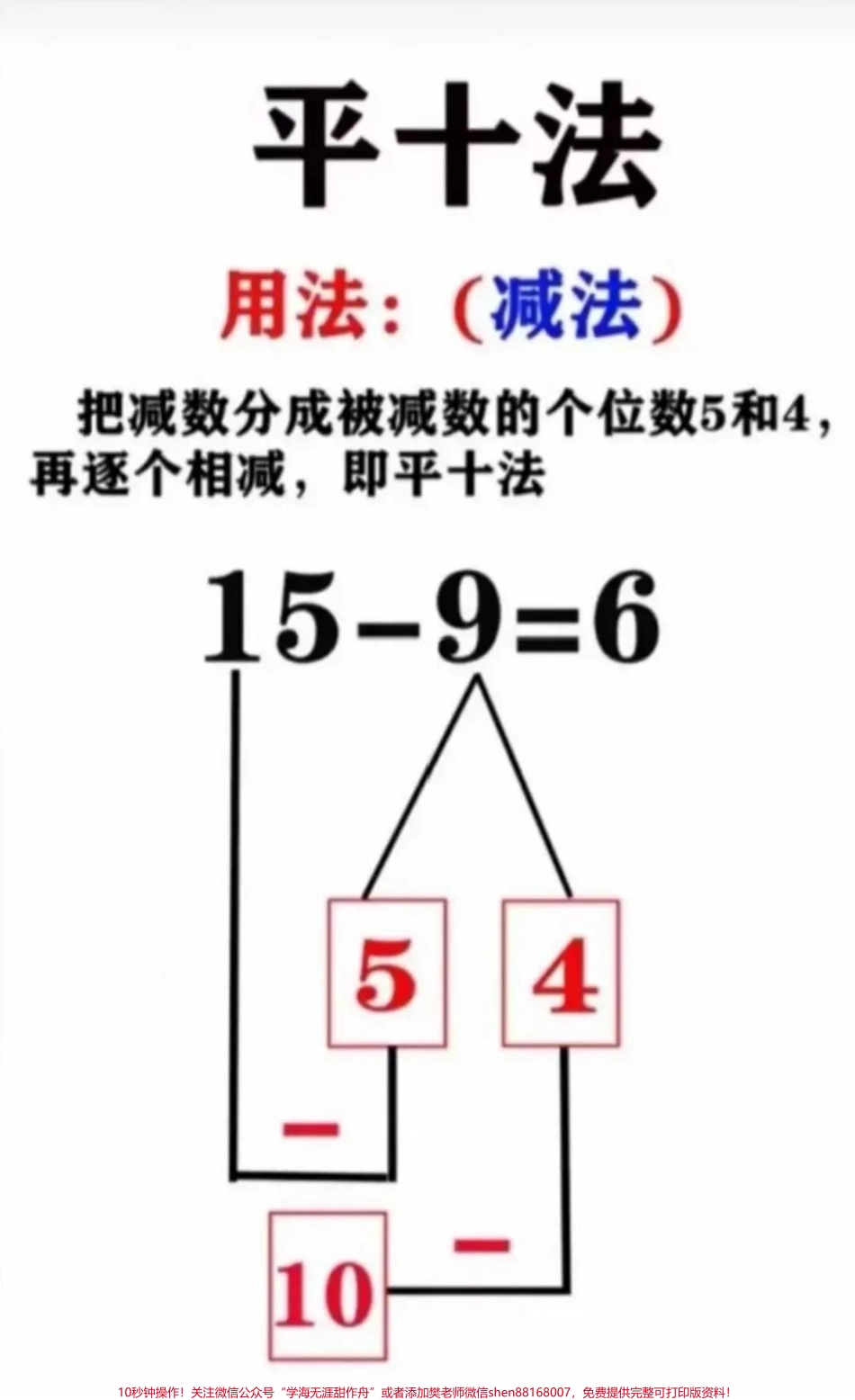 一年级必会四种方法凑十法、破十法、平十法和借十法#一年级 #教育.pdf_第3页