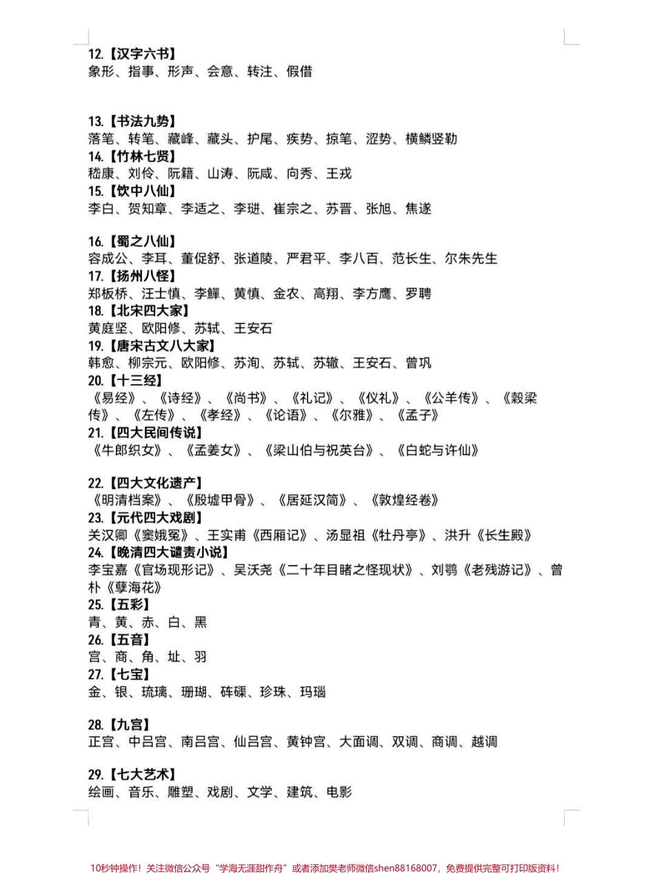 这些都是语文书里没有但是经常会考到的文学常识#知识点总结 #必考考点 #小学语文.pdf_第2页