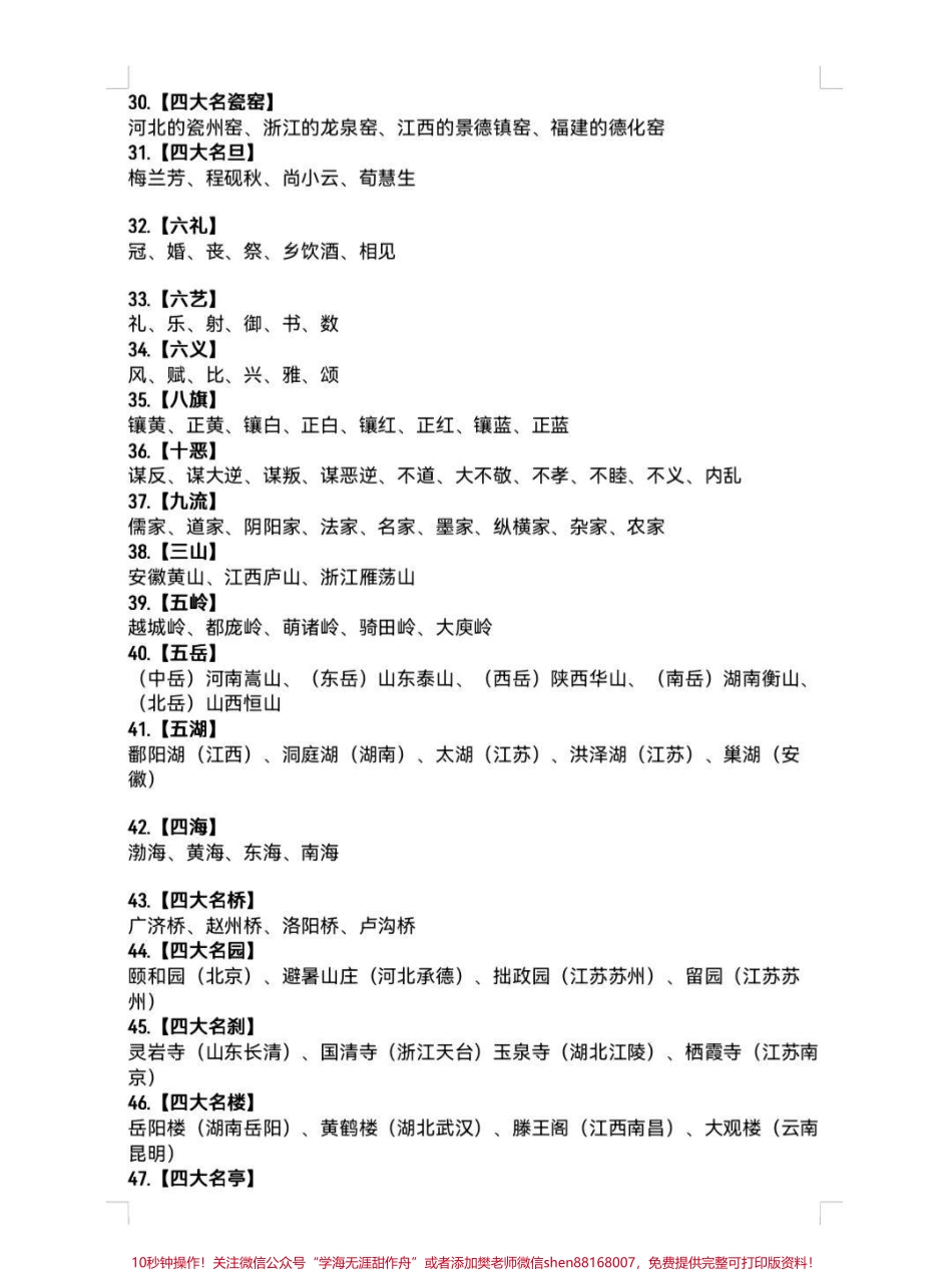 这些都是语文书里没有但是经常会考到的文学常识#知识点总结 #必考考点 #小学语文.pdf_第3页