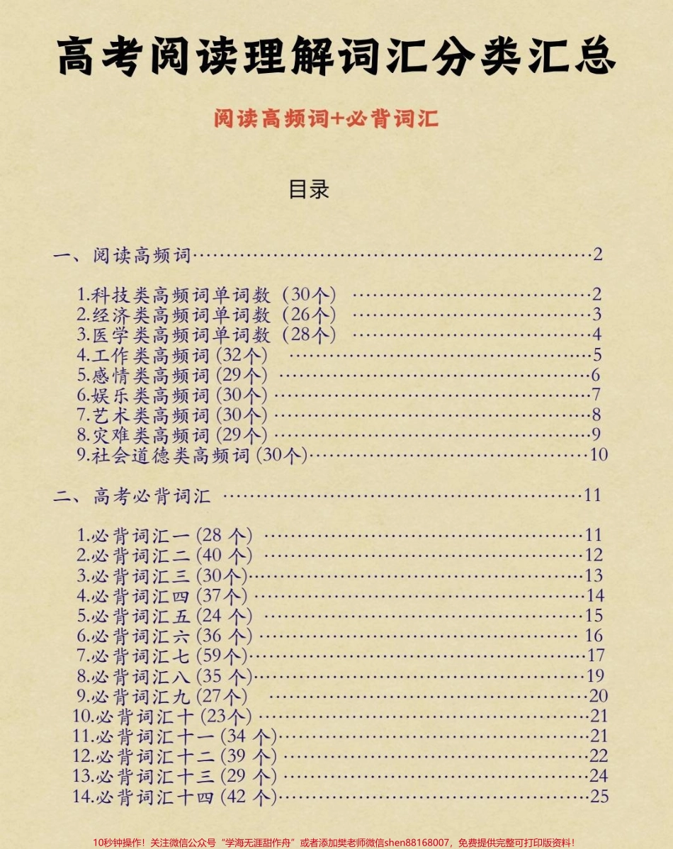 背熟这些你的阅读理解就真的厉害了#英语 #阅读理解 #英语没那么难 #图文伙伴计划 #抖音图文来了.pdf_第1页