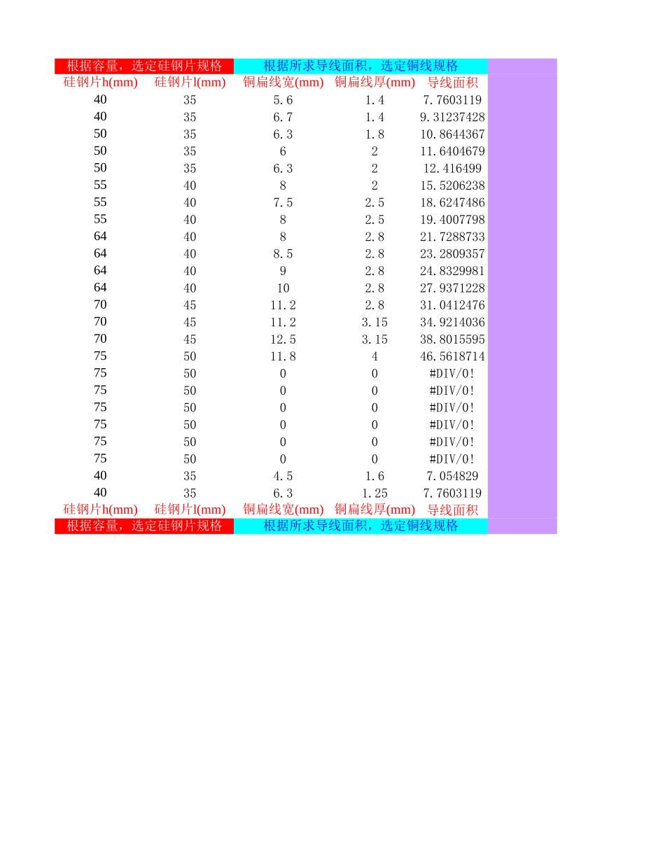 低压电抗器计算.xls_第3页