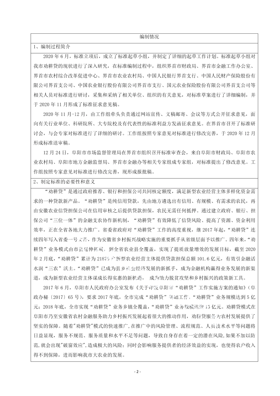 DB3412T 3-2020农村金融 劝耕贷规范.pdf_第2页