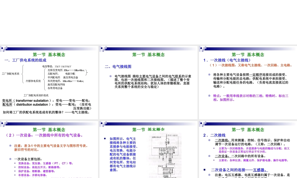 供配电系统一次接线.ppt