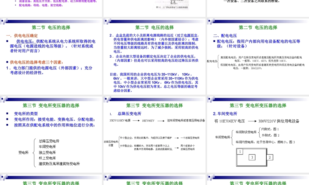 供配电系统一次接线.ppt