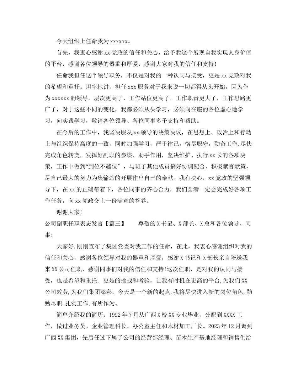 2023年公司副职任职表态发言.docx_第2页