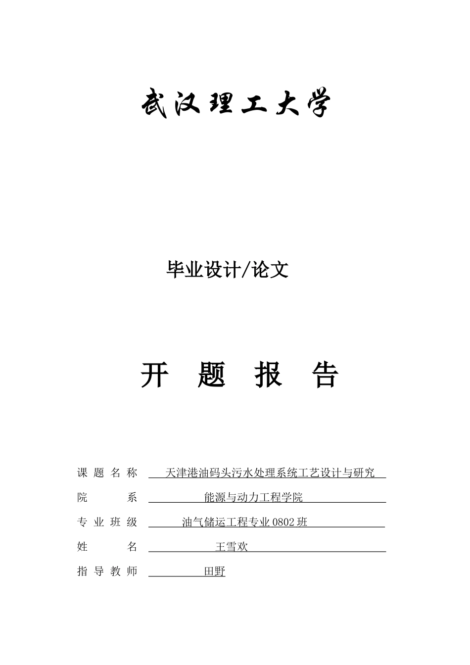 2023年开题报告 王雪欢0306.doc_第1页