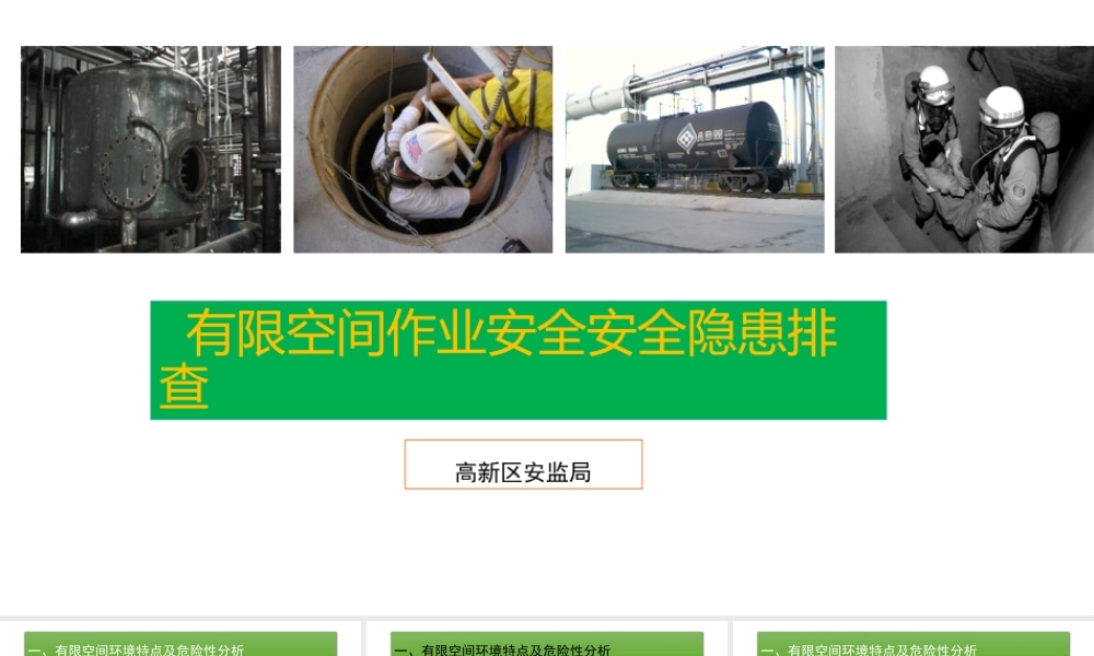 有限空间作业安全安全隐患排查-检查要点.pptx