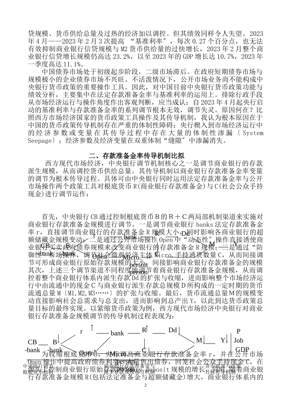 2023年中西方货币政策传导机制比较.doc_第2页