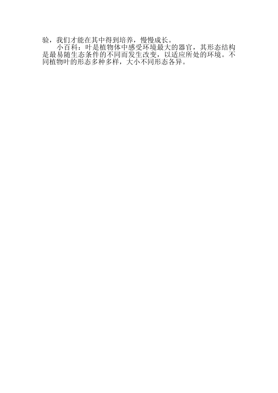 2023年幼儿园中班科学公开课教案有趣叶子含反思.doc_第3页