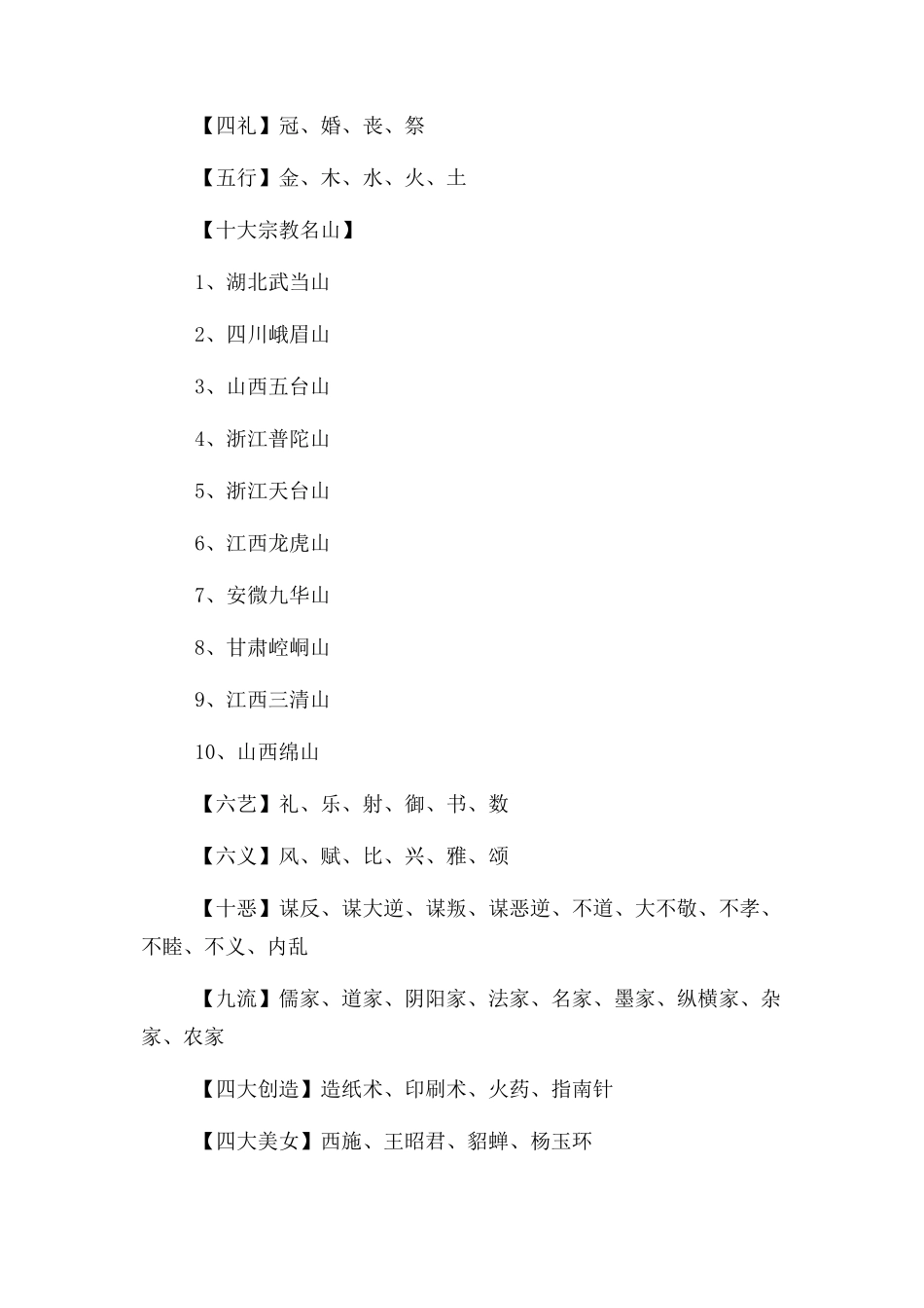 2023年中国历史文化常识大全.docx_第2页