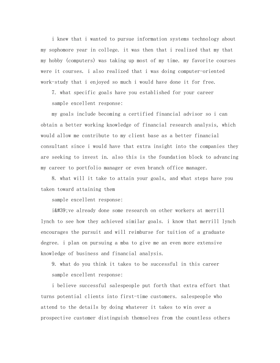 2023年外贸业务员英语面试自我介绍常用句型.docx_第3页