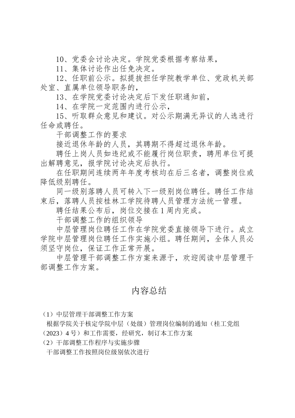 2023年中层管理干部调整工作方案 .doc_第3页