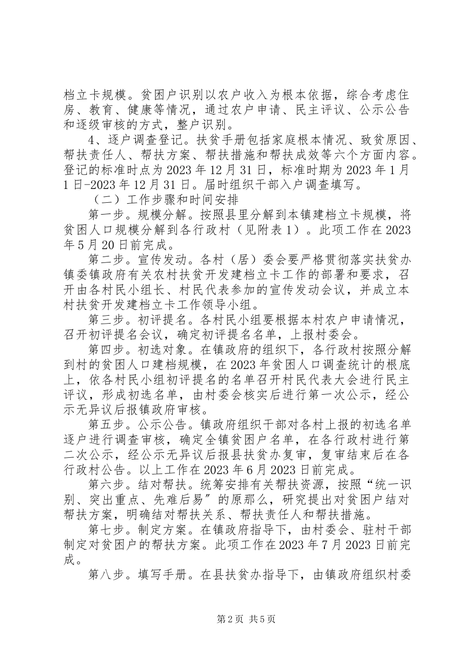 2023年农村扶贫开发帮扶工作方案.docx_第2页