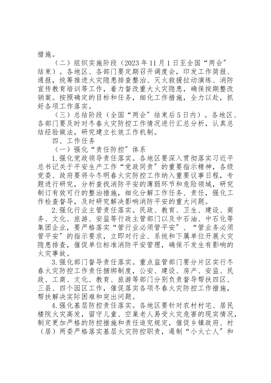 2023年冬春火灾防控工作方案.doc_第2页