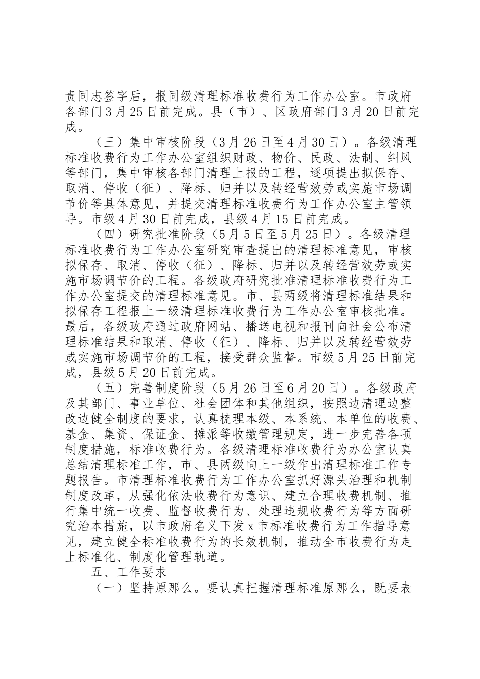 2023年市收费行为规范工作方案新编.doc_第3页