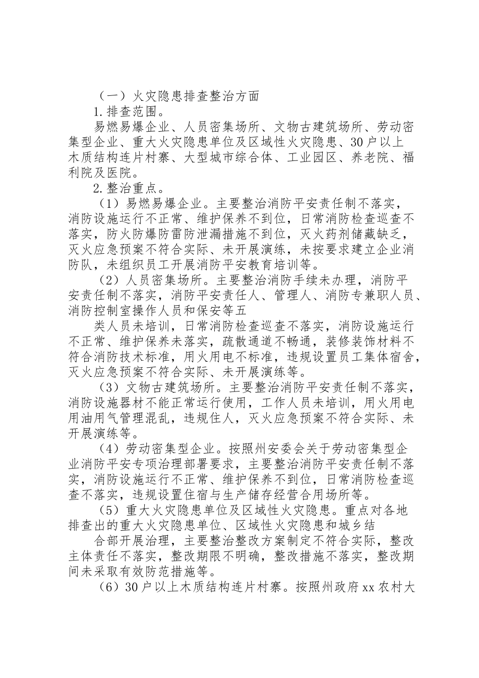 2023年市政府夏季消防检查工作方案.doc_第2页