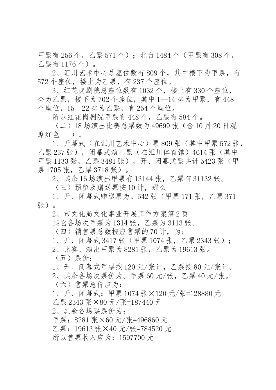 2023年市文化局文化事业发展工作方案.doc_第3页