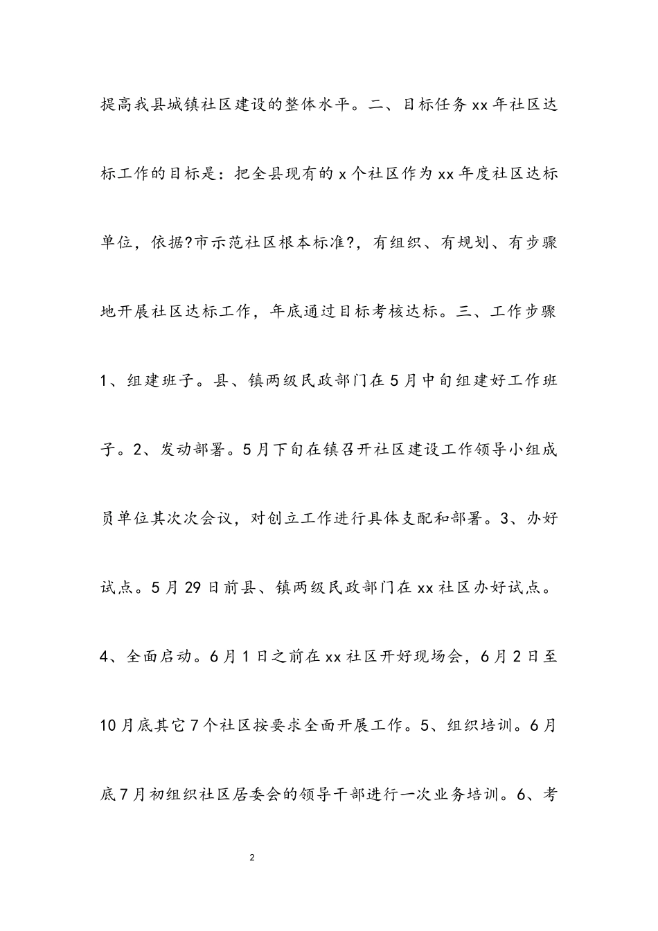 2023年市级示范社区创建工作方案.docx_第2页
