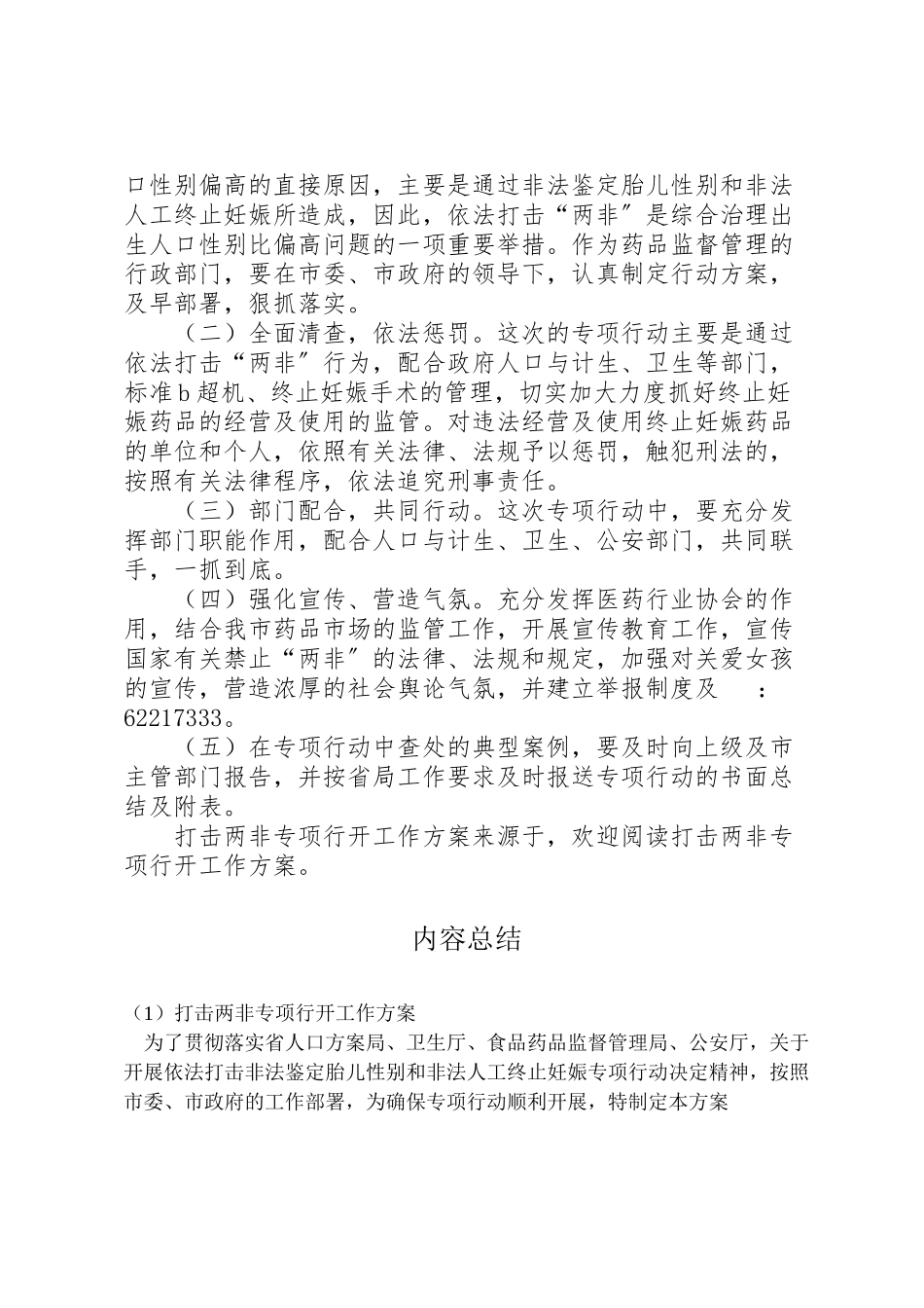 2023年打击两非专项行动工作方案 .doc_第2页