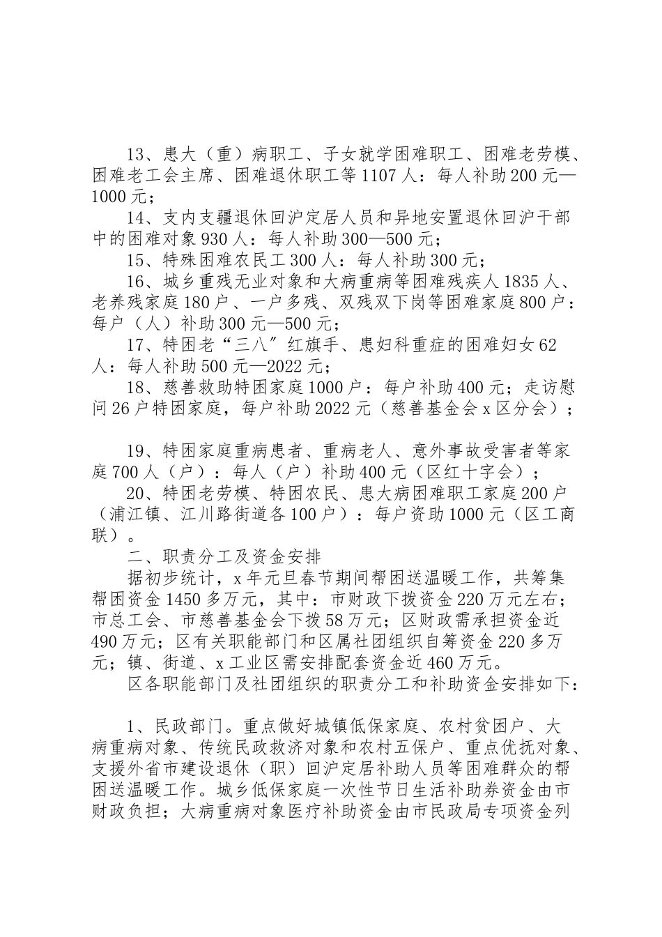 2023年政府节庆期间帮困工作方案.doc_第2页
