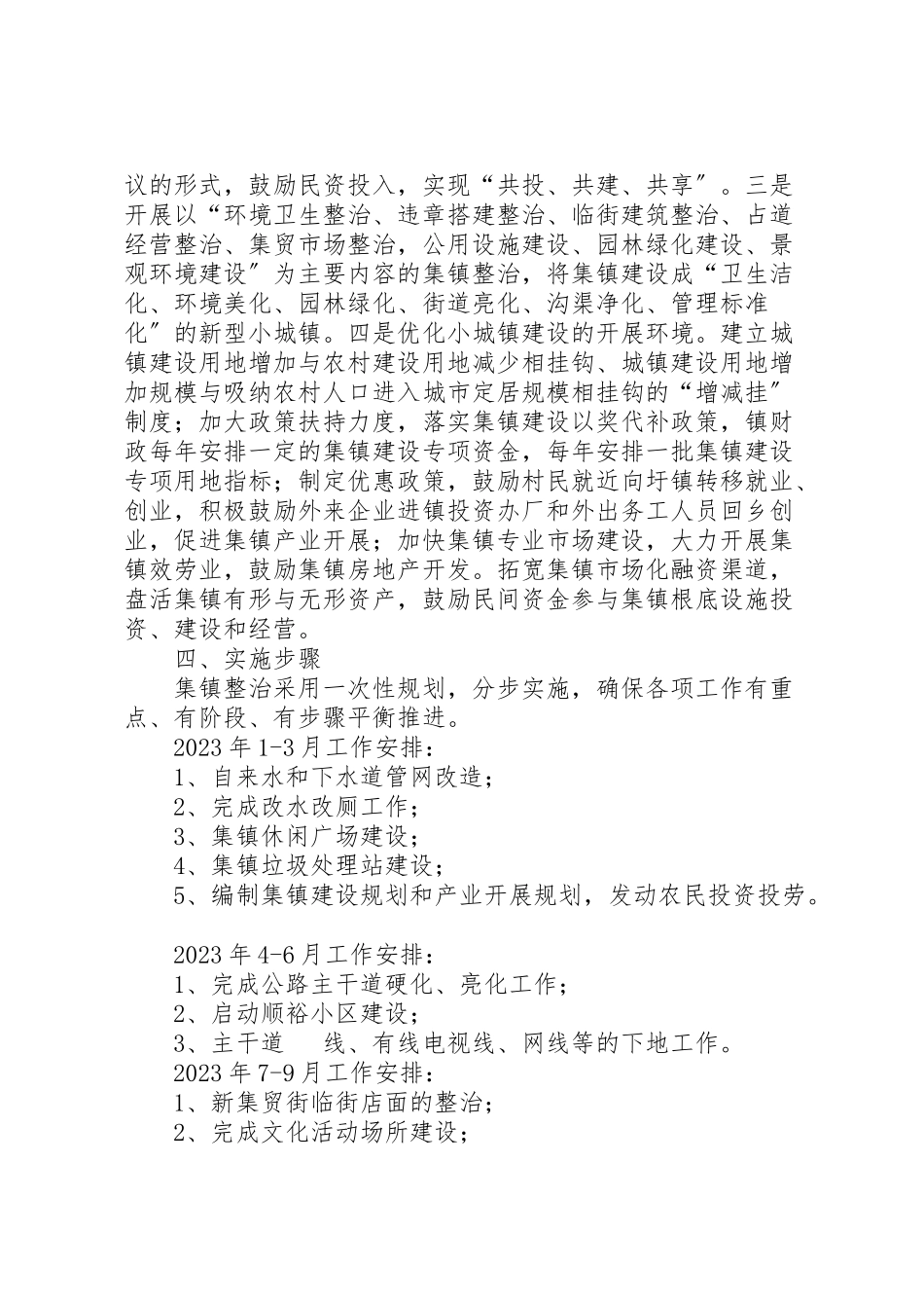 2023年村镇联动整治建设工作方案.doc_第3页