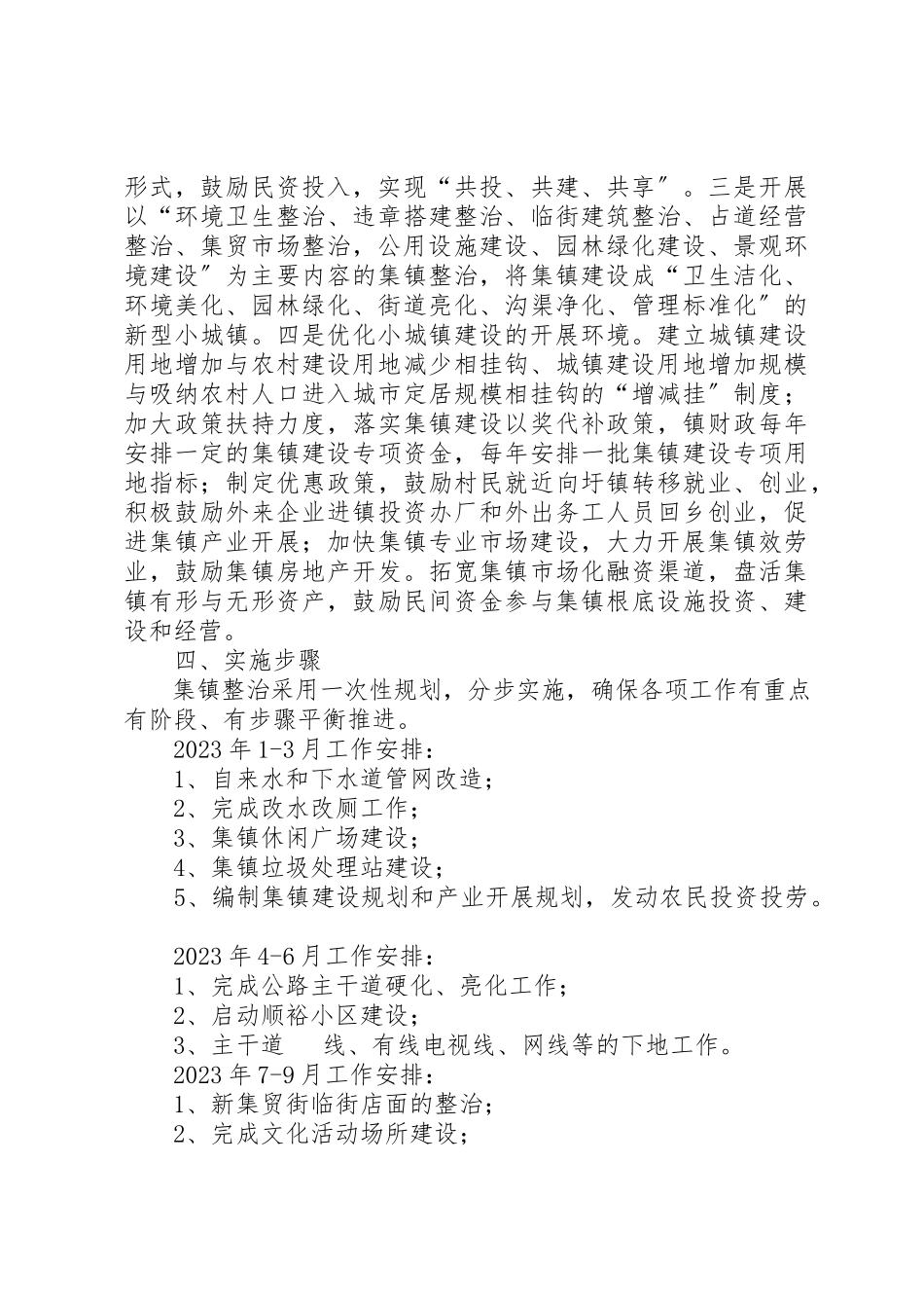 2023年村镇联动整治建设工作方案新编.docx_第3页