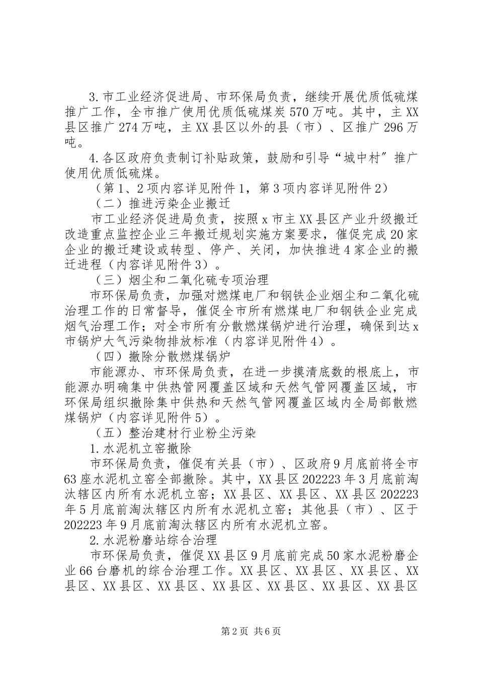 2023年环境空气质量达标工作方案.docx_第2页