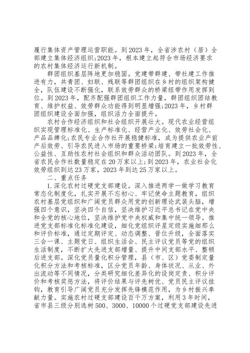 2023年省级乡村组织振兴工作方案.doc_第2页