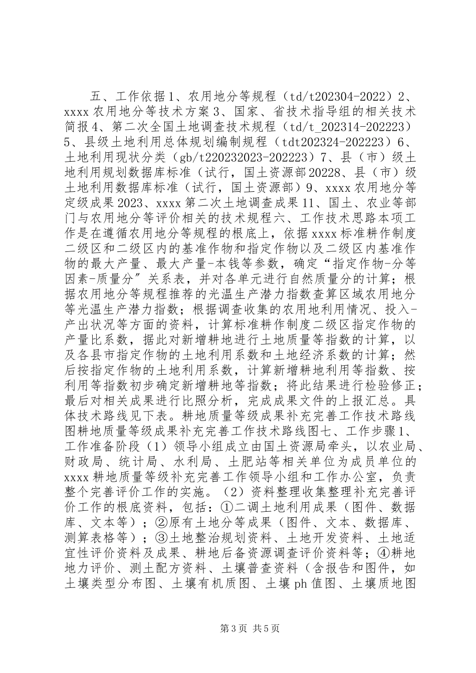 2023年耕地质量等级补充完善工作方案.docx_第3页