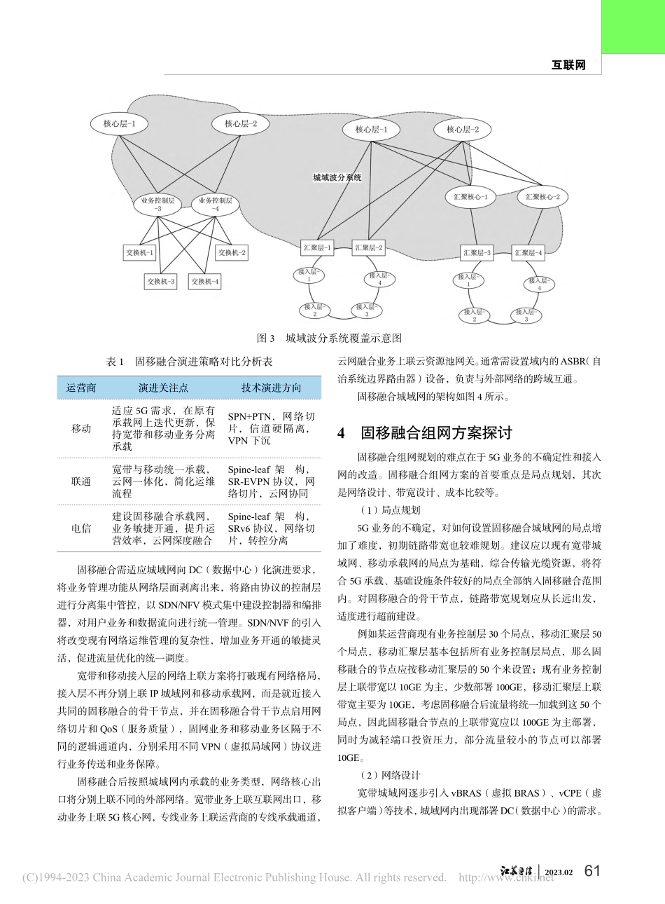 IP城域网融合建设发展思路探讨_丁晓燕.pdf_第3页