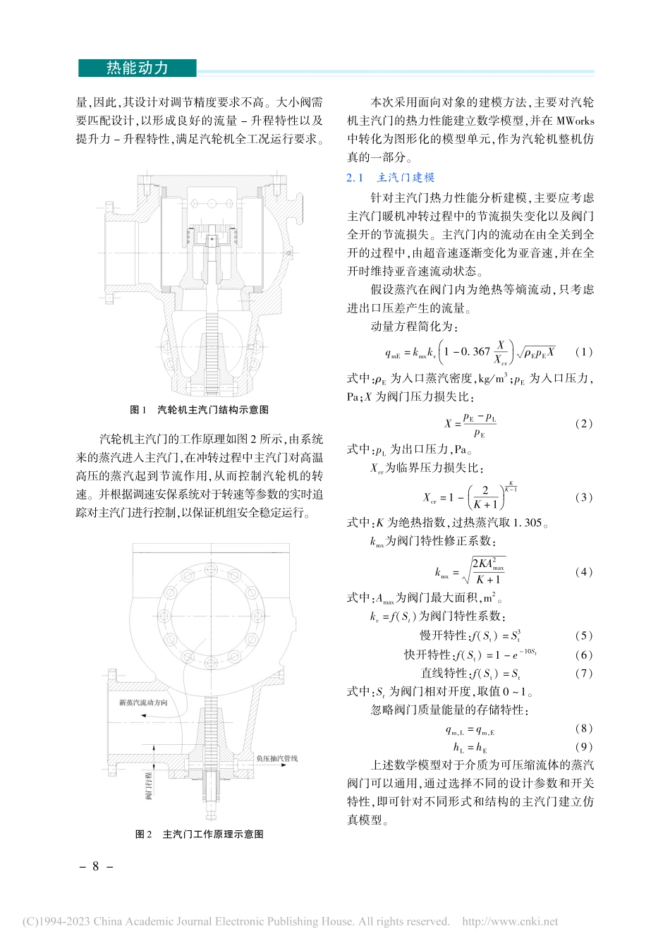 基于Modelica_Mw...用汽轮机主汽门性能仿真验证_刘忠诚.pdf_第3页