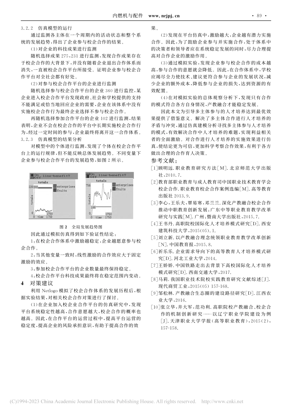 基于Netlogo的职业院校校企合作仿真研究_王春晖.pdf_第3页