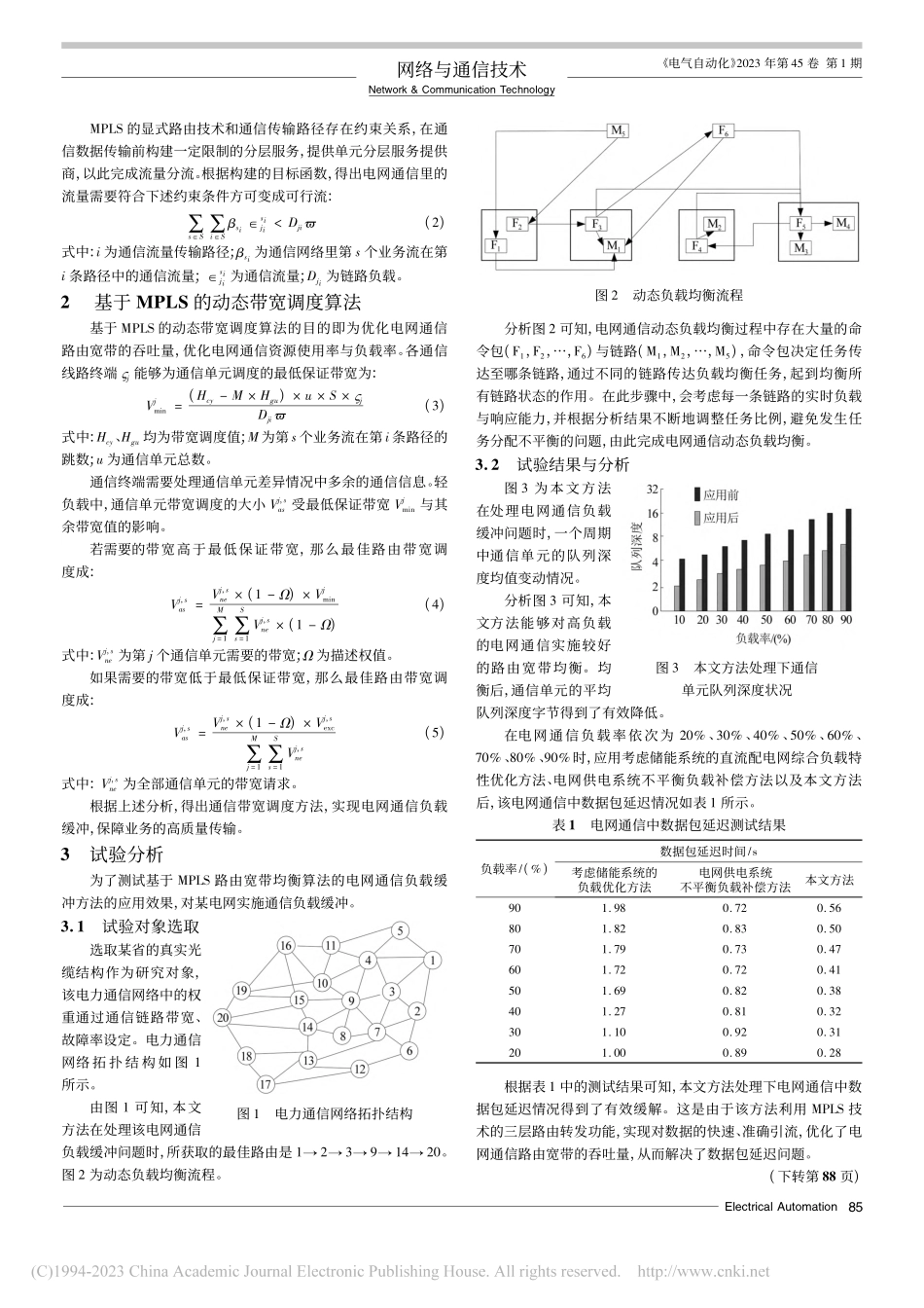 基于多协议标签交换路由宽带...算法的电网通信负载缓冲研究_宋景慧.pdf_第2页