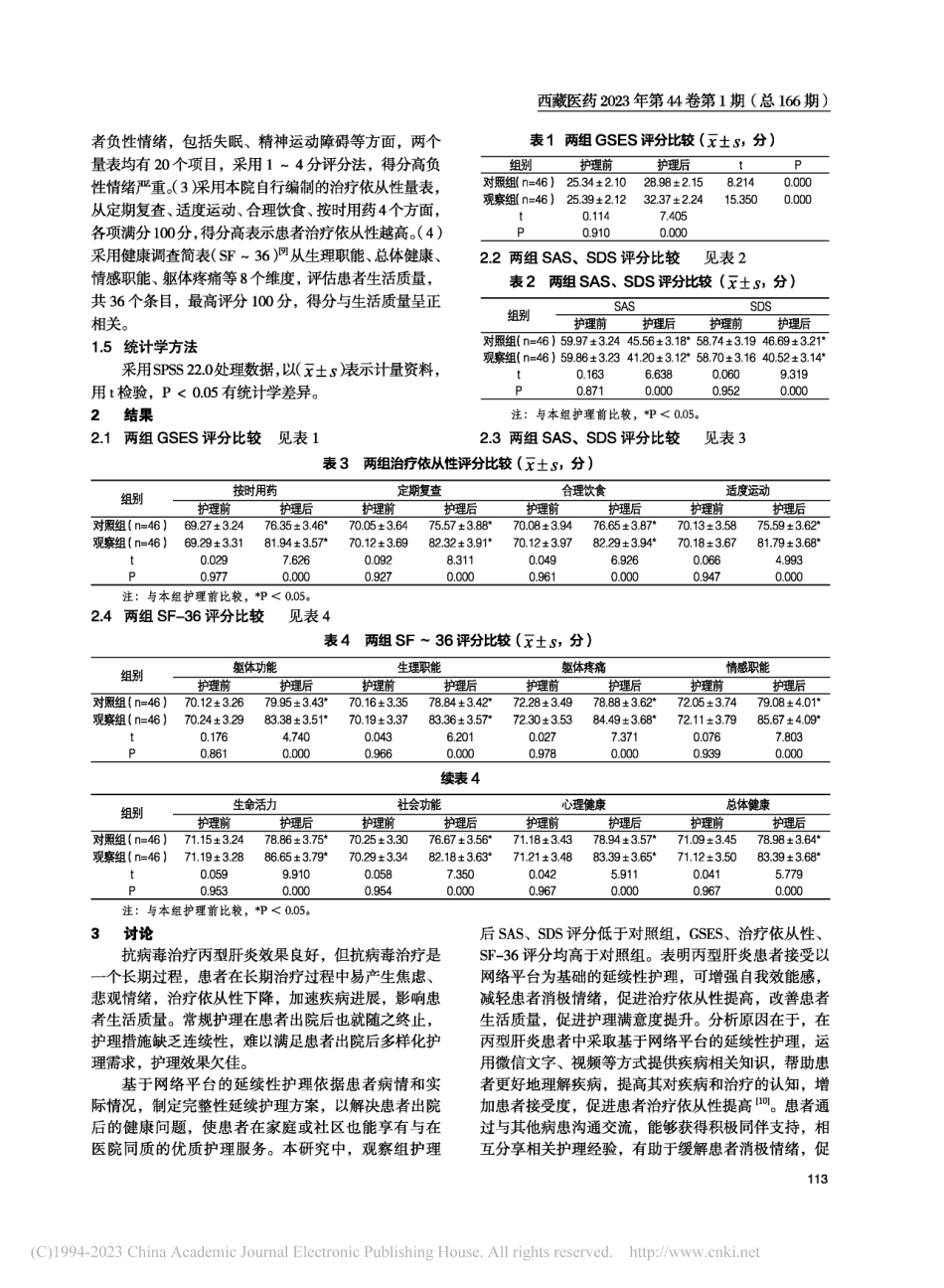 基于网络平台的延续性护理在丙型肝炎患者中的应用_陈玲萍.pdf_第2页