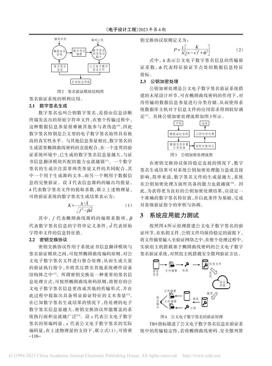 基于椭圆曲线密码的公文电子数字签名验证系统_王平.pdf_第3页