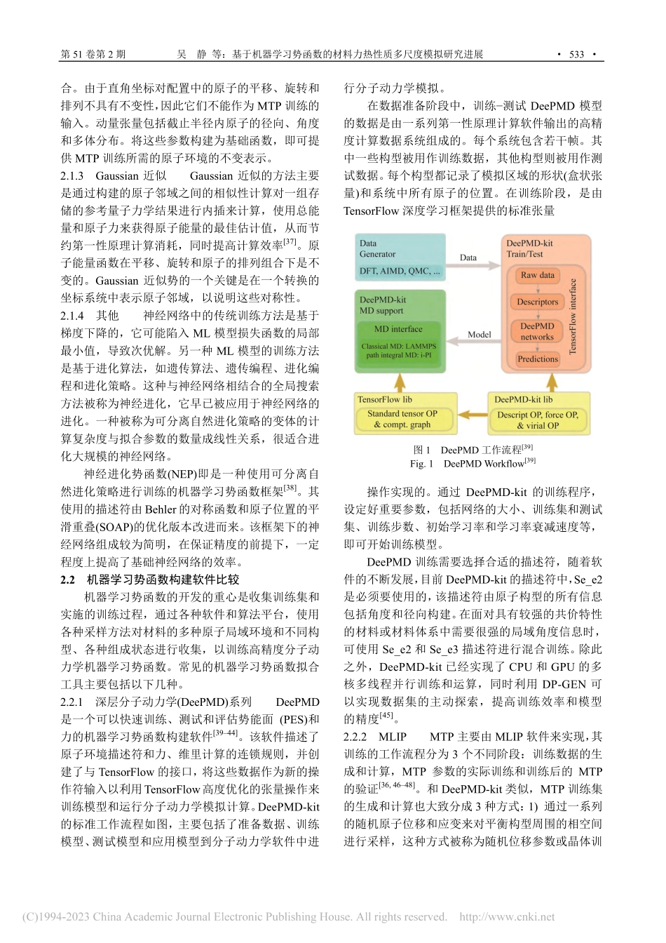 基于机器学习势函数的材料力热性质多尺度模拟研究进展_吴静.pdf_第3页