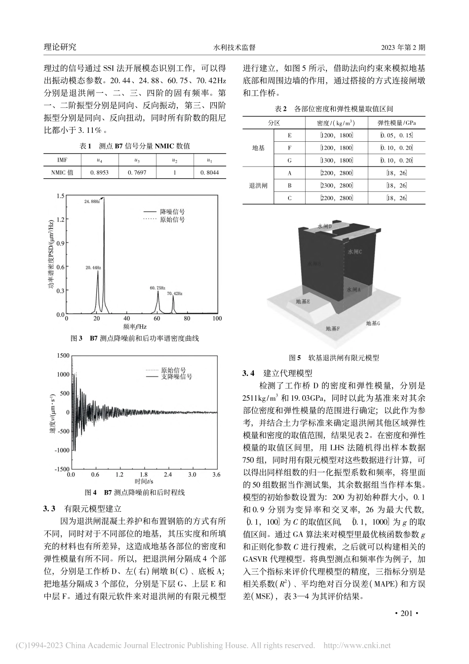 基于模态参数的软基退洪闸有限元分析_刘建超.pdf_第3页
