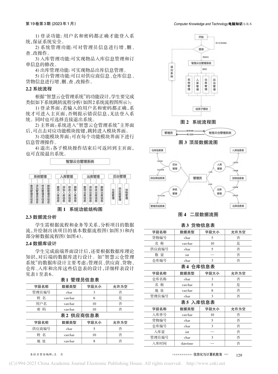 基于任务驱动的《C#数据库...验》课程项目化教学实践研究_黄元君.pdf_第2页